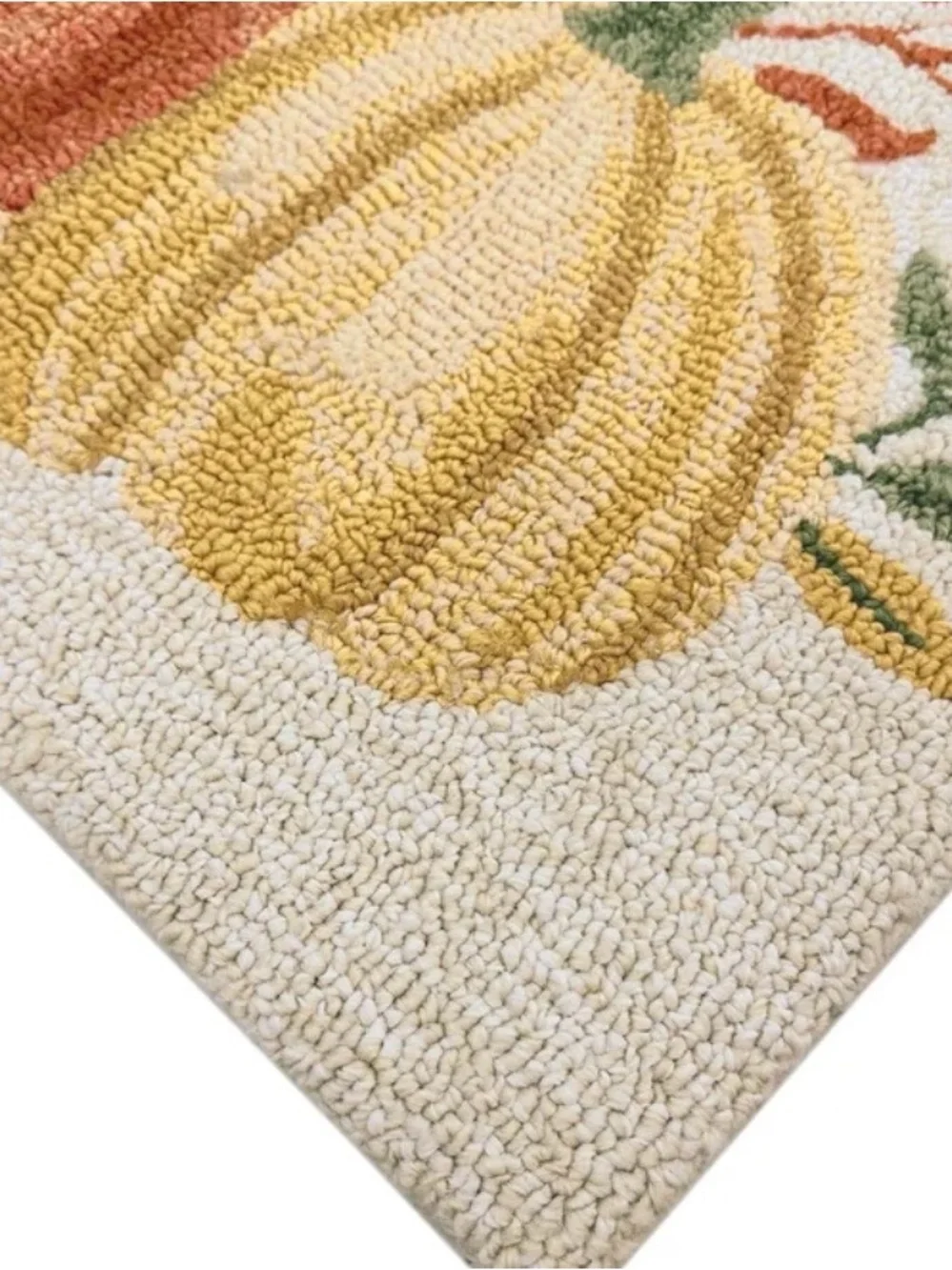 Kitchen mat, doormat, Pumpkin Trio Fall Harvest